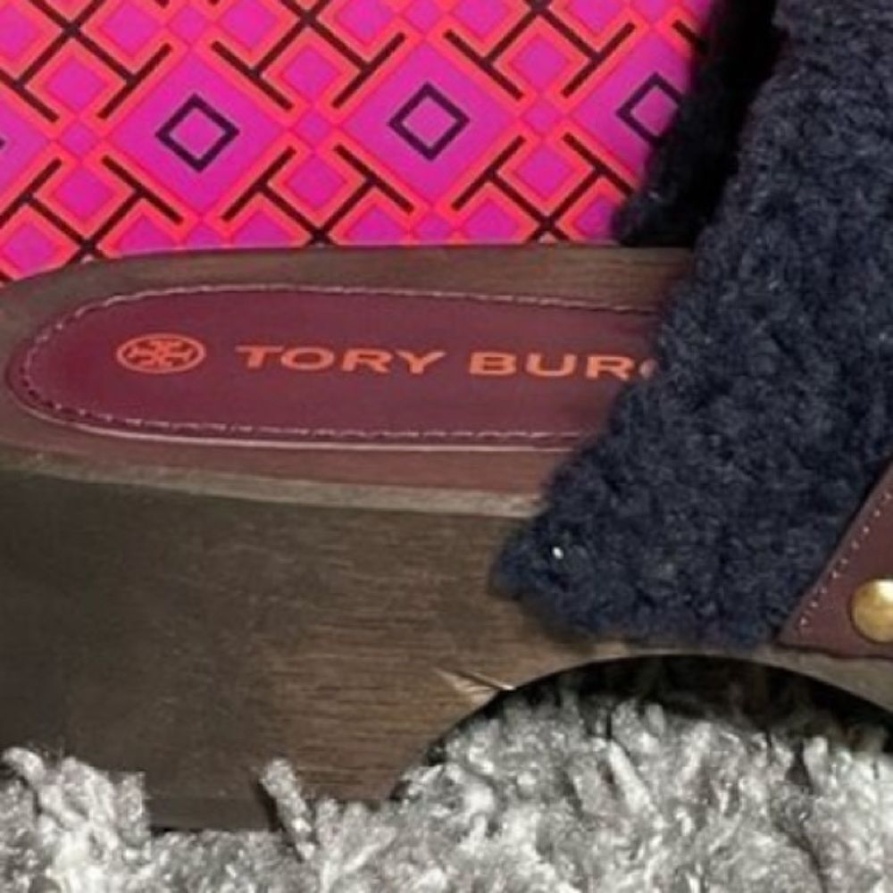 NIB Tory Burch Jessa Shearling Clog NWT - image 10